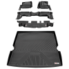 Bucket Mats - 3D Car Floor Mats for Nissan Patrol Y62 S4 | Yowiedrive